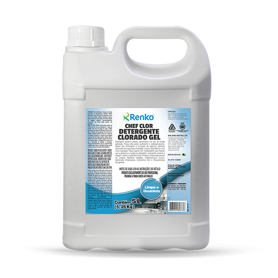 DETERGENTE CLORADO CHEF CLOR RENKO 5LT