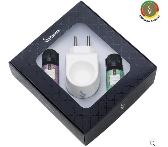 AROMATIZADOR ELÉTRICO KIT PRESENTE STANDARD BAMBOO/LAVANDA