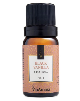 ESSENCIA VIA AROMA 10ML CLASSICA BLACK VANILLA