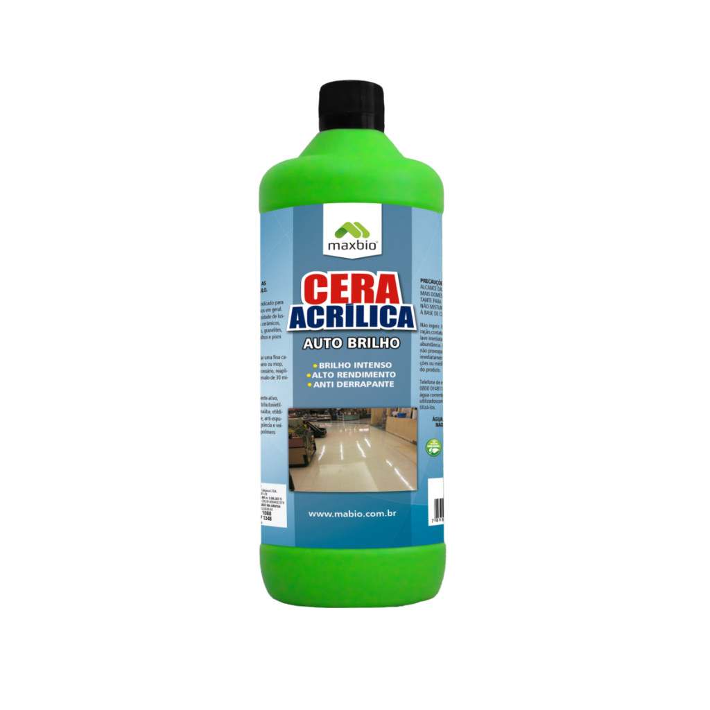 CERA ACRILICA INCOLOR 1L MAXBIO