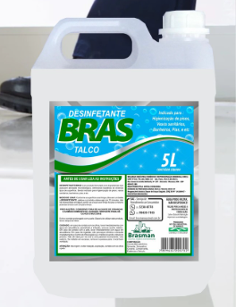 DESINFETANTE TALCO BRAS BB COM 5 LTS