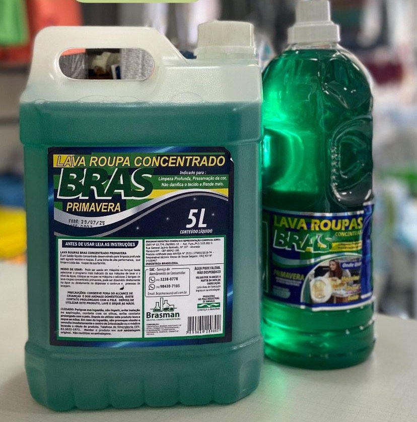 LAVA ROUPA CONCENTRADO PRIMAVERA 2LTS BRAS