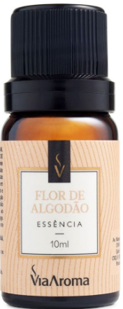 ESSENCIA FLOR DE ALGODÃO  VIA AROMA 10ML