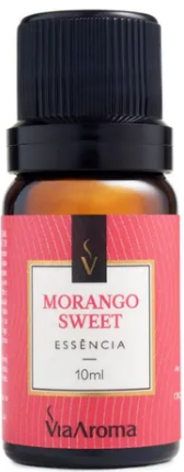 ESSENCIA MORANGO SWEET  VIA AROMA 10ML
