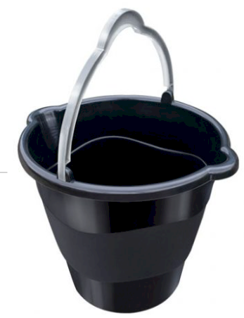 BALDE PRETO BICO DUPLO ARQUIPLAST 10LT