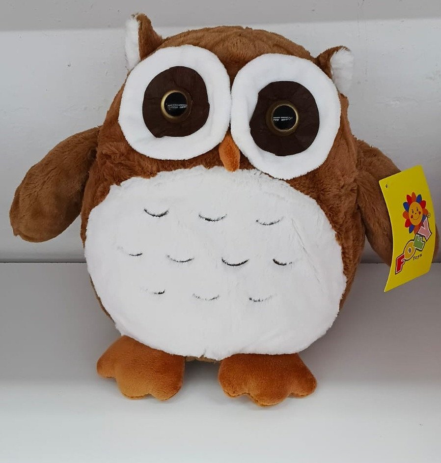 Coruja pelúcia 34cm BBL1554-28