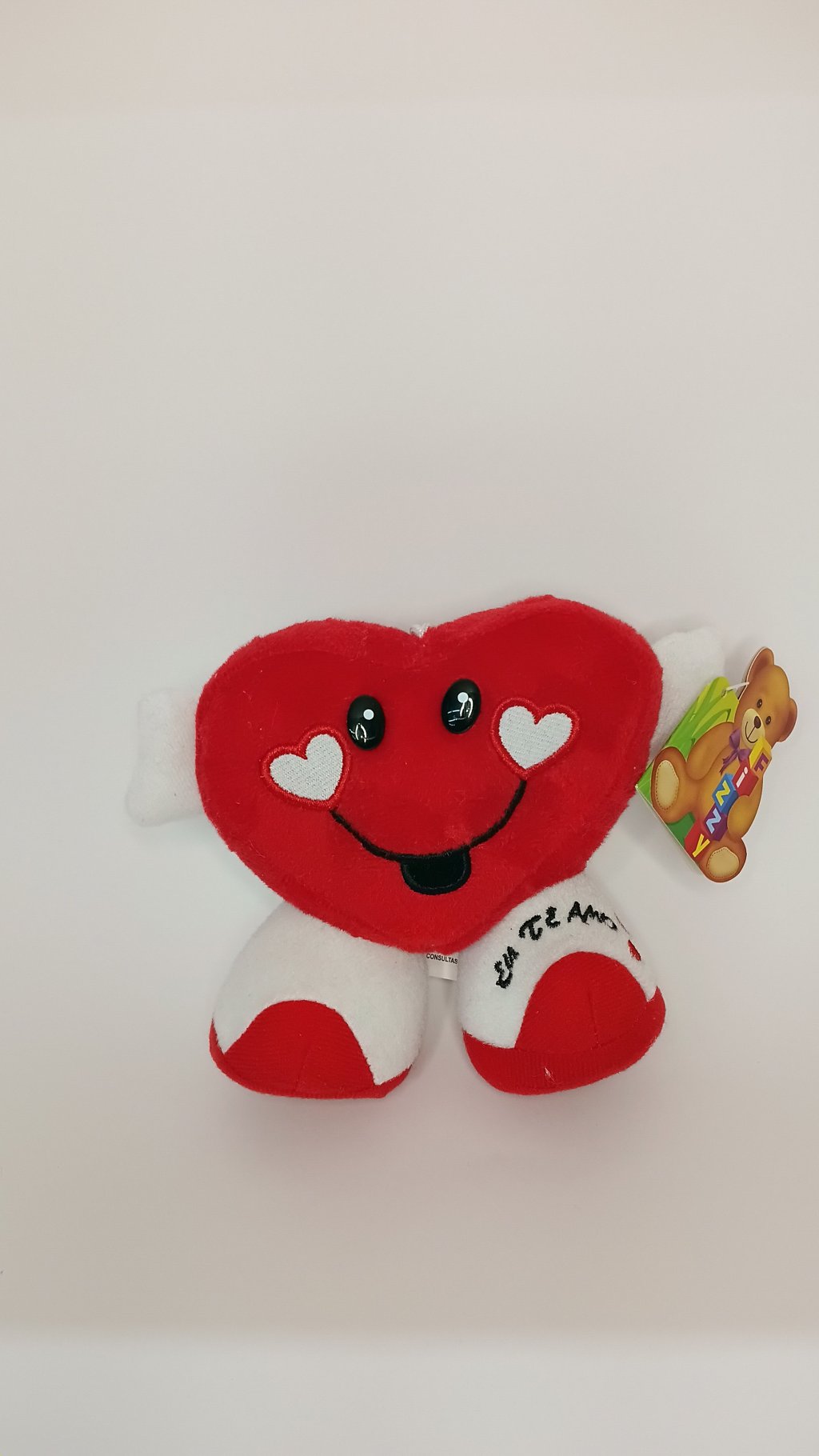 Coração Pelúcia F1735 13cm