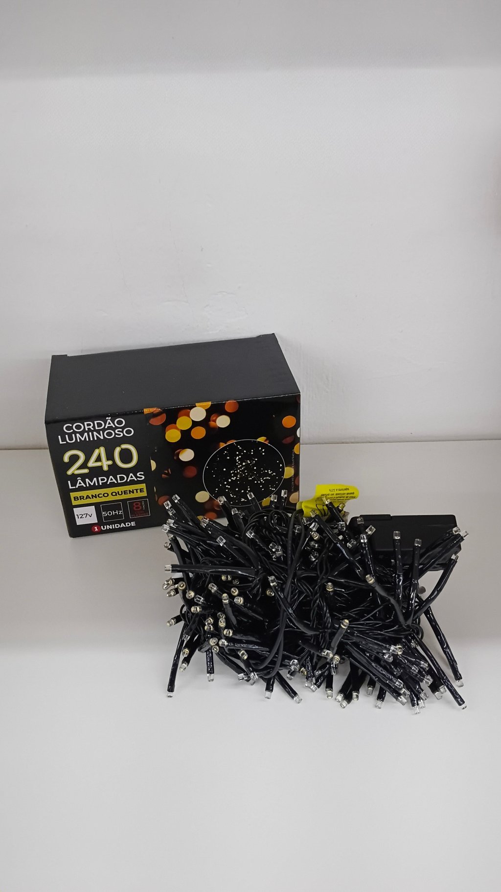 Pisca Led Flash TF1056 5m Branco Quente