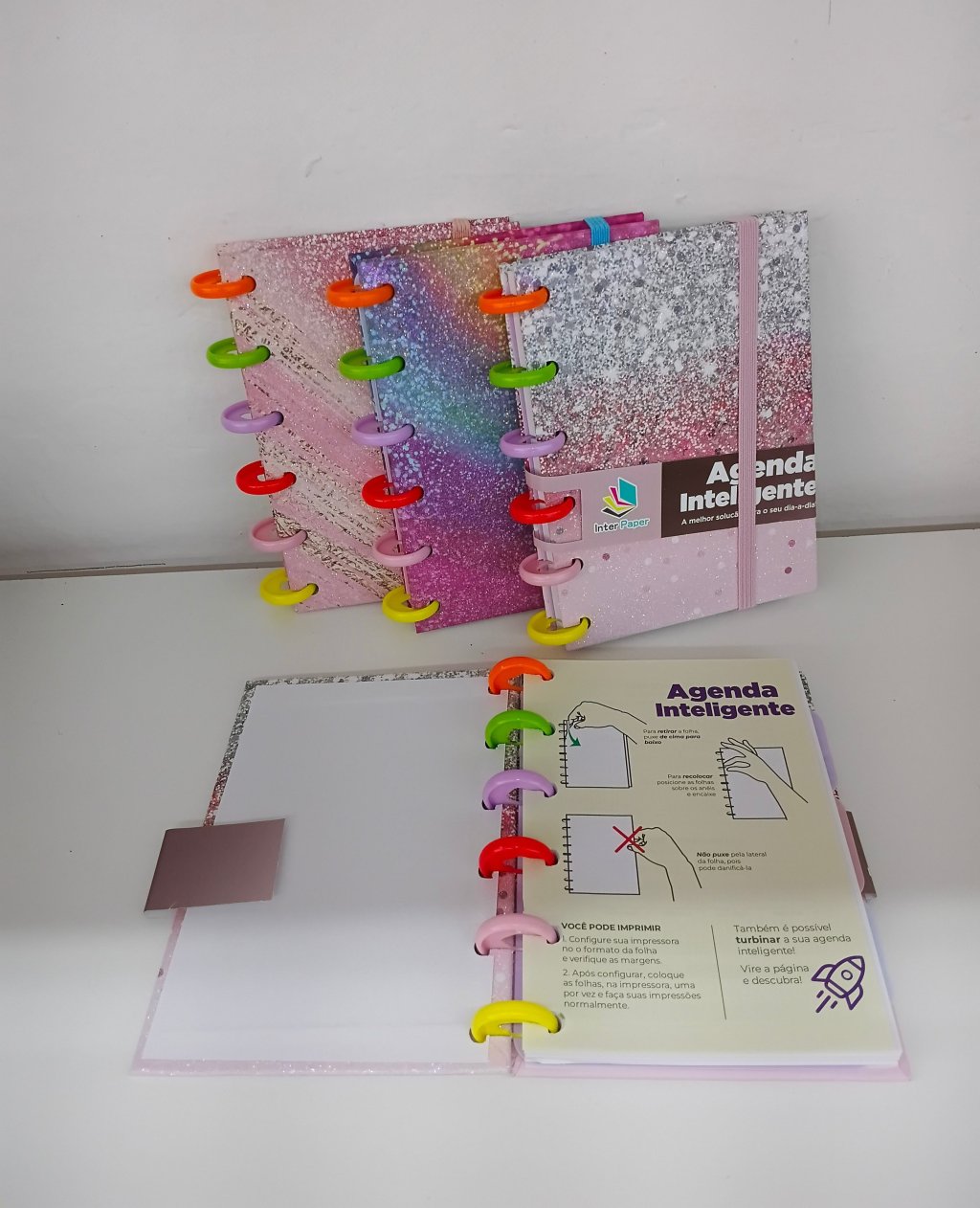 Agenda Inteligente HA85162 14x10cm 80fls