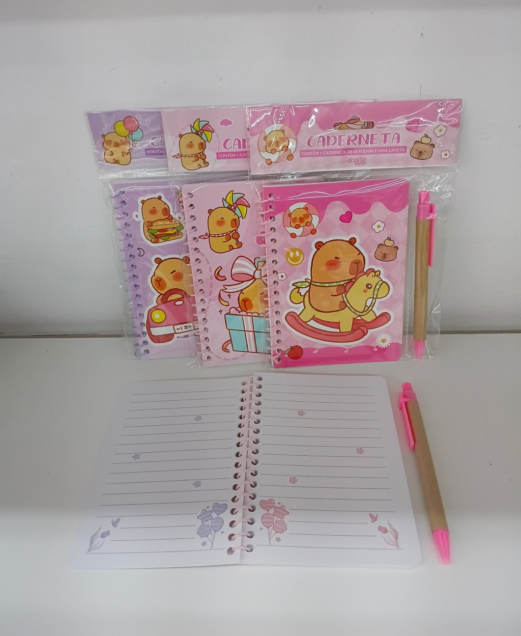 Caderneta c/Caneta DV80473 15x10cm