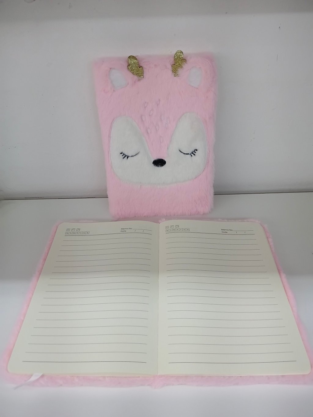 Caderno Pautado Pelúcia WPM01054 22x15cm 70fls