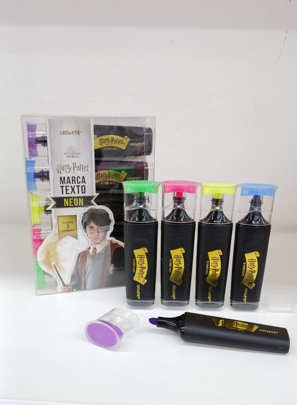 Marca Texto Harry Potter 94148 c/5pcs