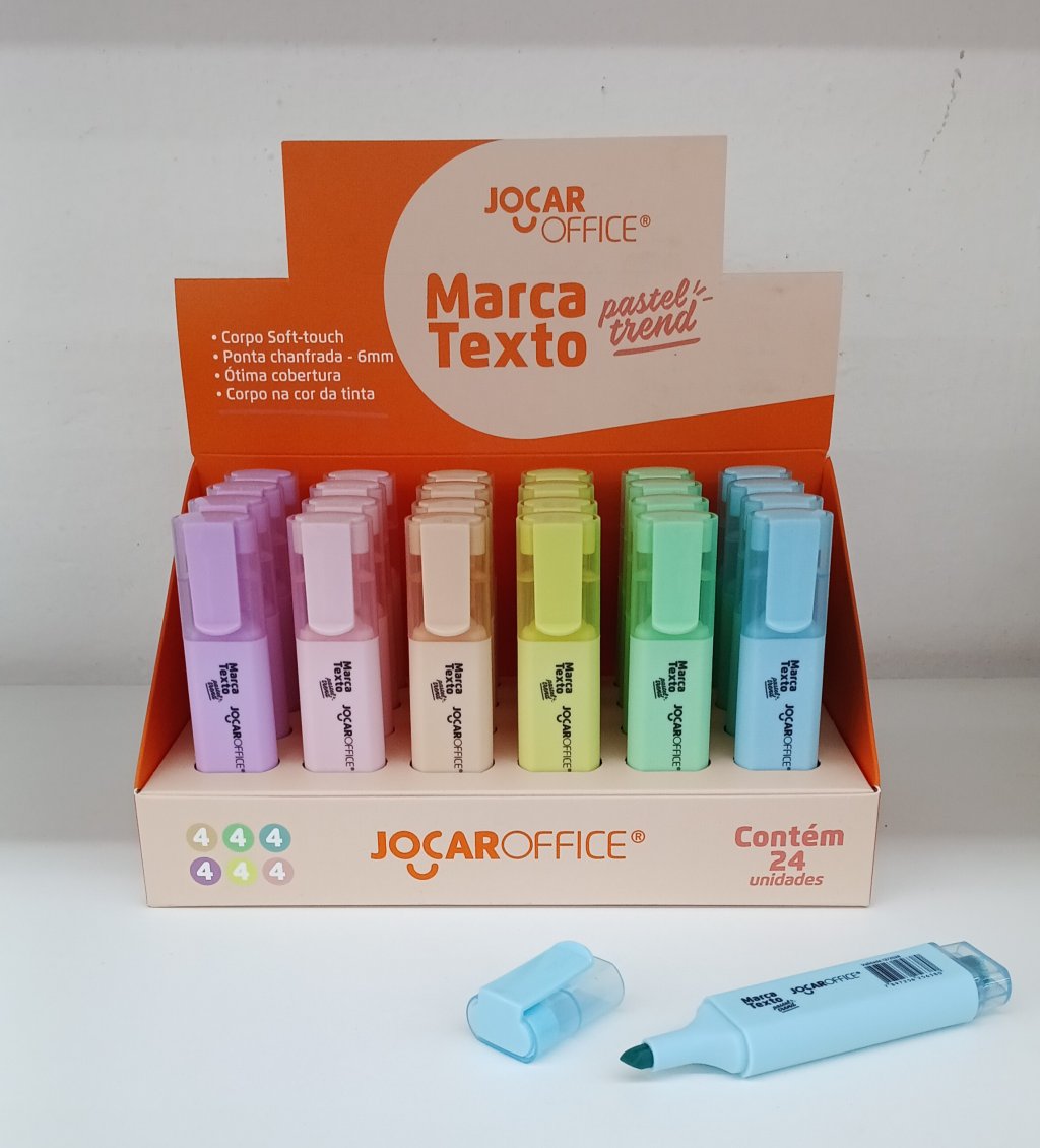 Marca Texto Cores Pastéis 96138 