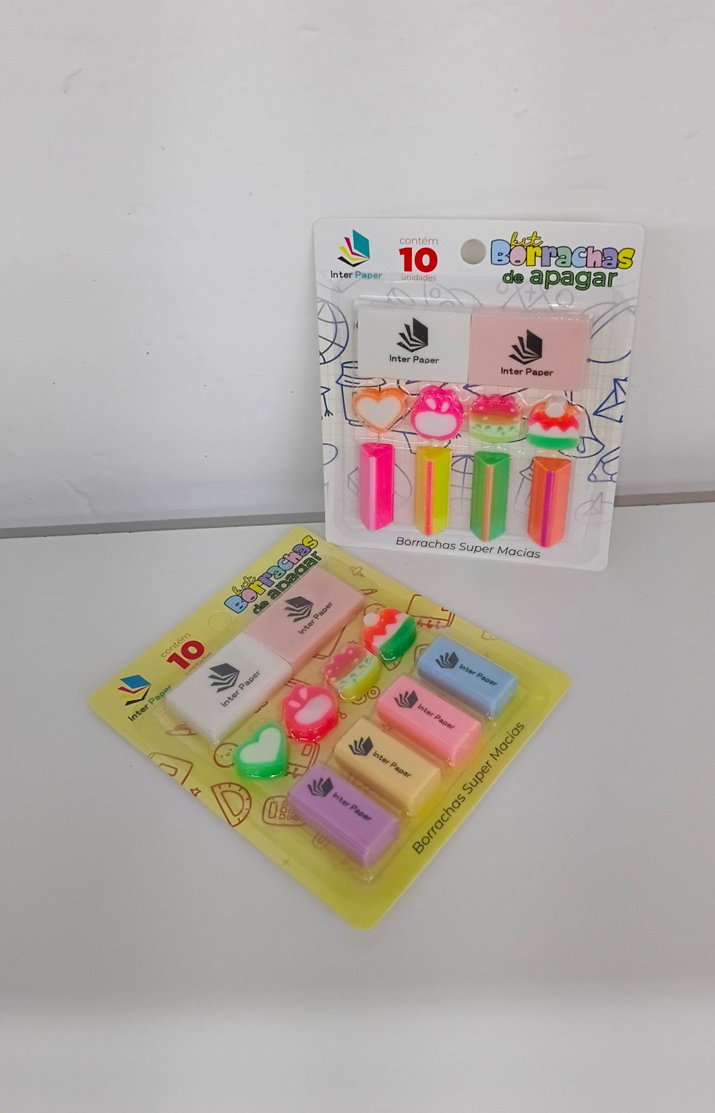 Borracha Decorada c/10 HE40725