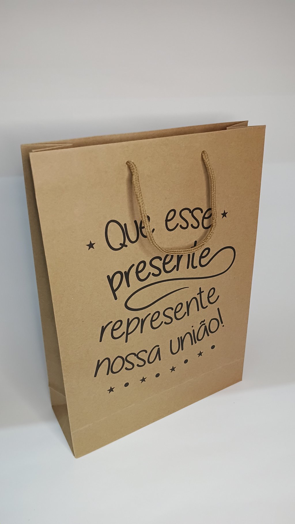 Sacola Presente c/Dizeres FJ90850 32x23x8cm