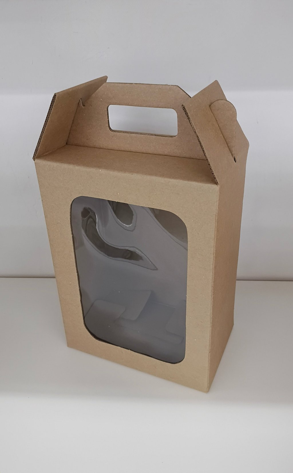 Caixa Presente c/Visor 9915 22x16x10cm