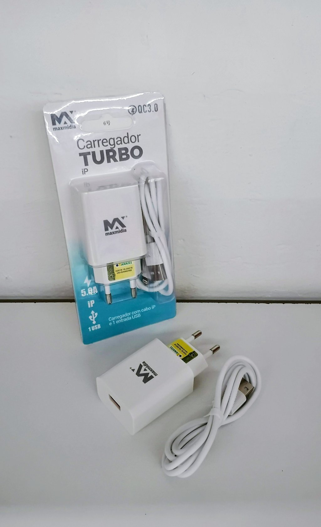 Carregador Iphone MAX-CAR132 5.0A 