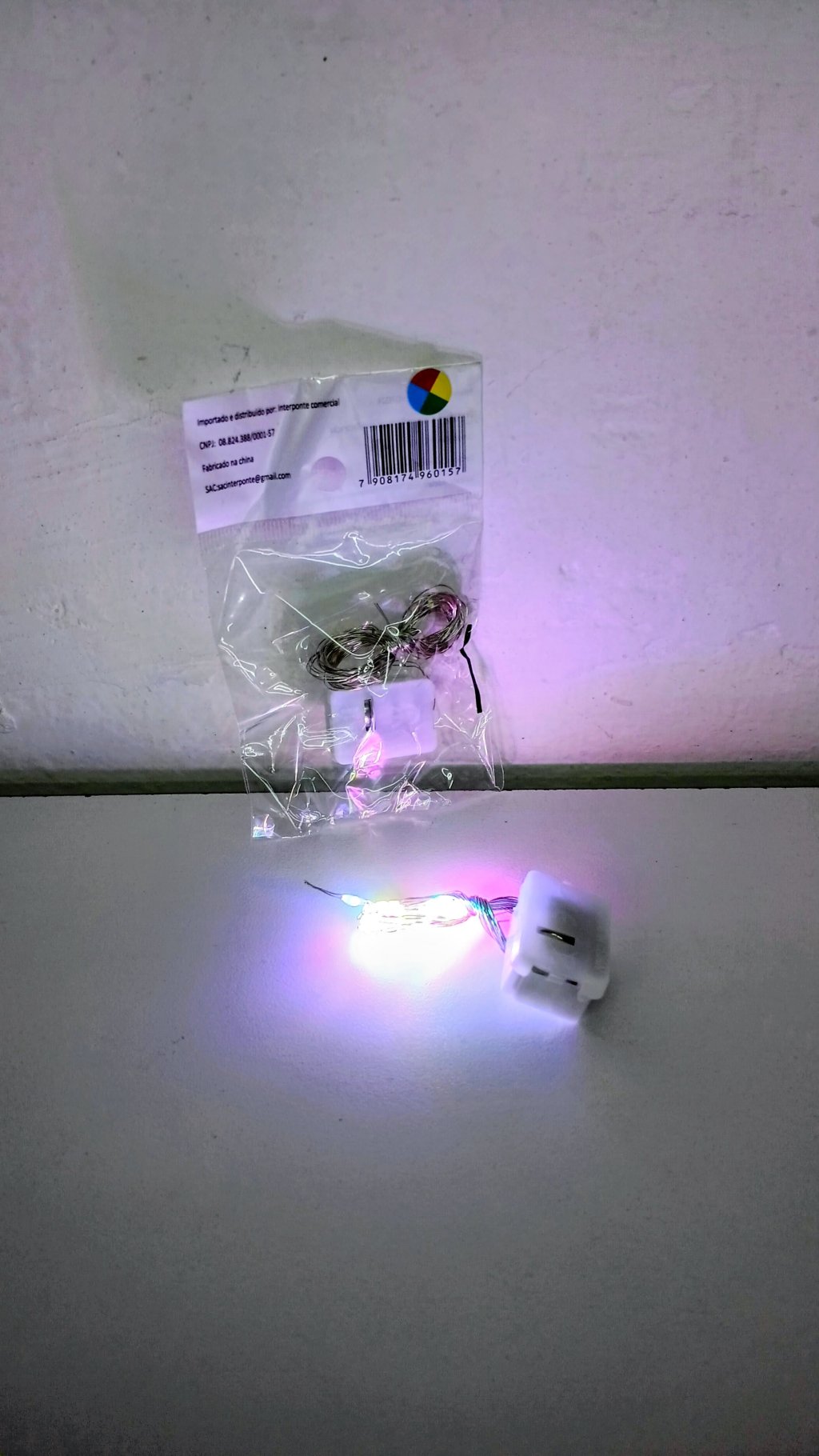 Fio Led a Bateria HQ76524 2m 3 Funções 