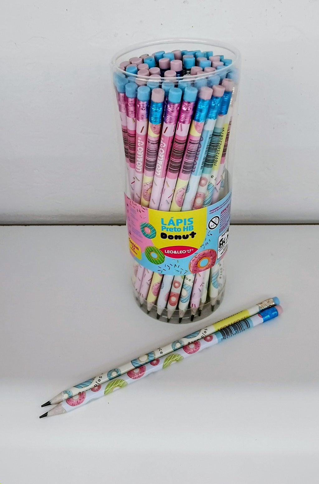 Lápis c/Borracha Donuts 72191