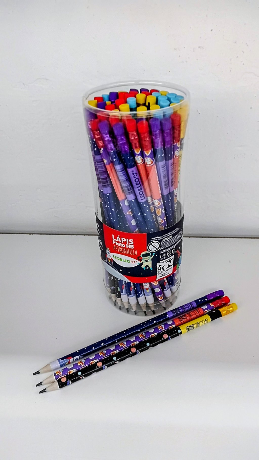 Lápis c/Borracha Astronauta 72166