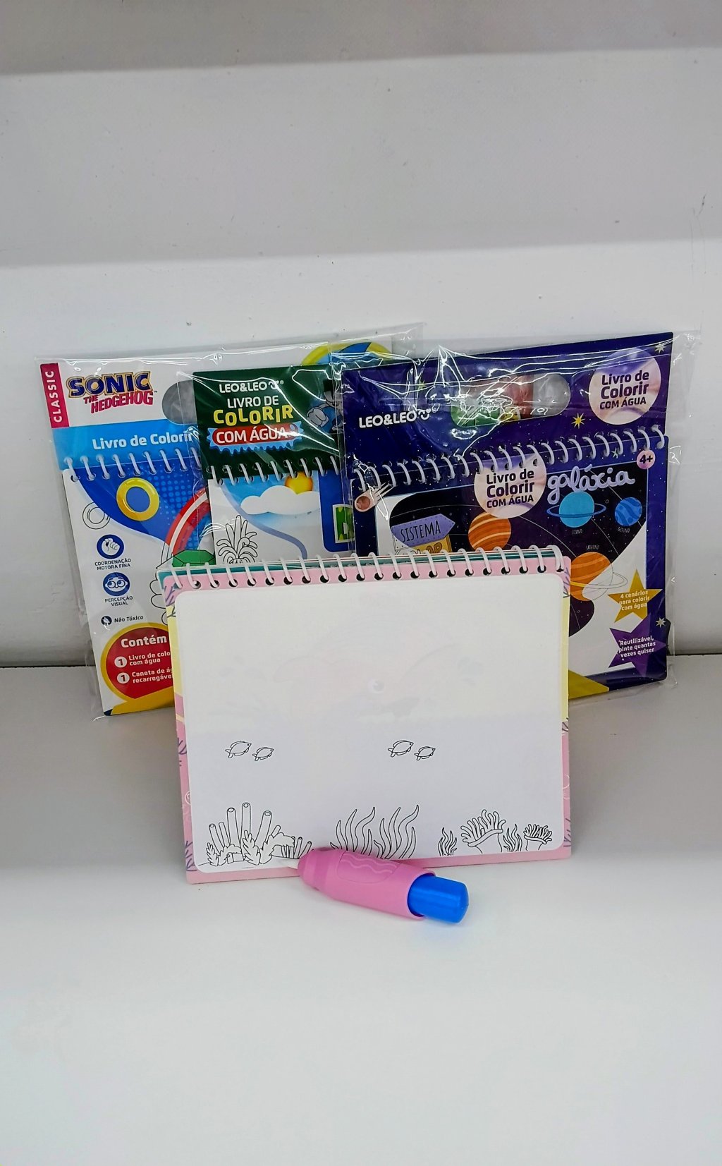 Livro p/Colorir c/Água 9182