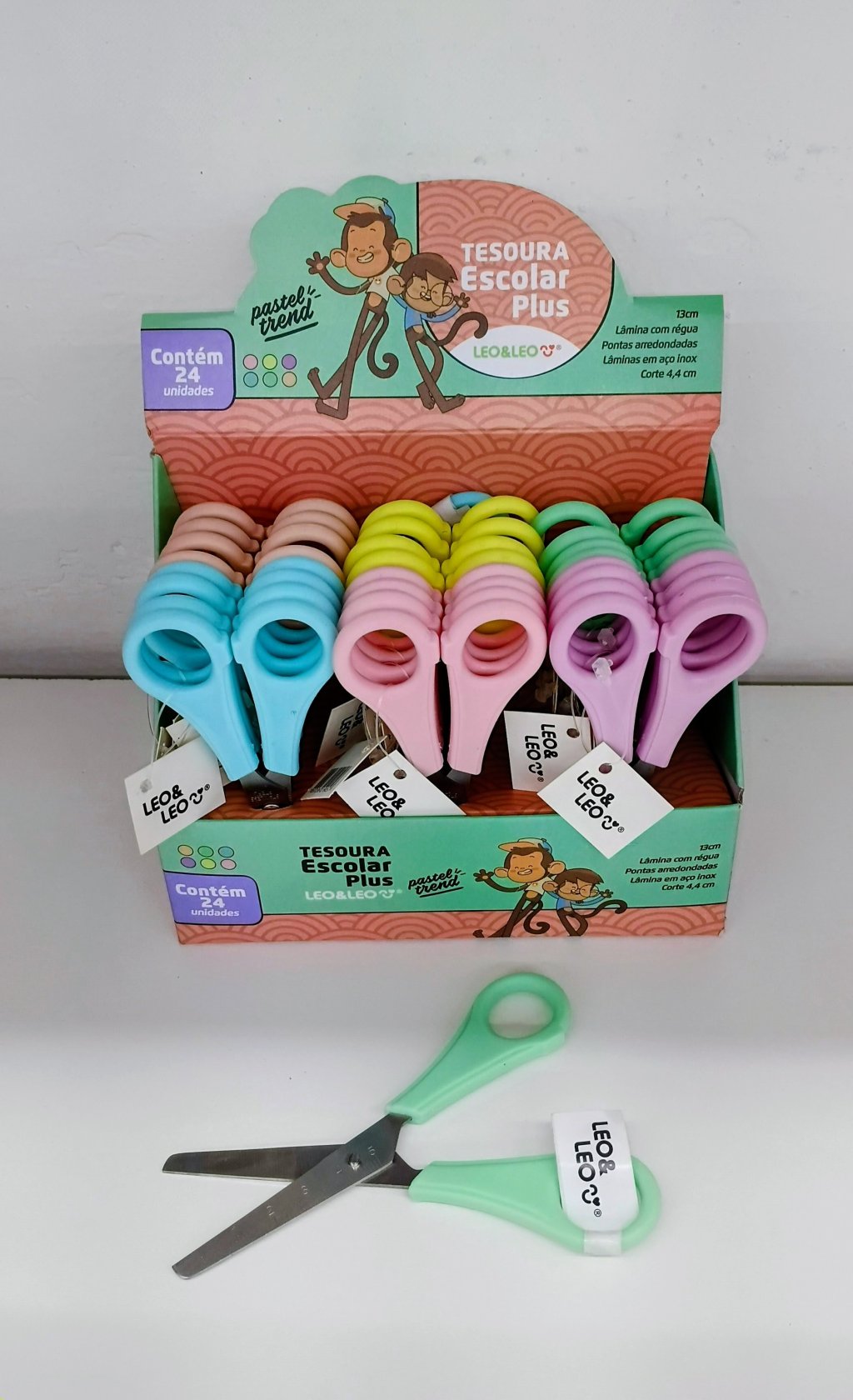 Tesoura Escolar Plus 72005