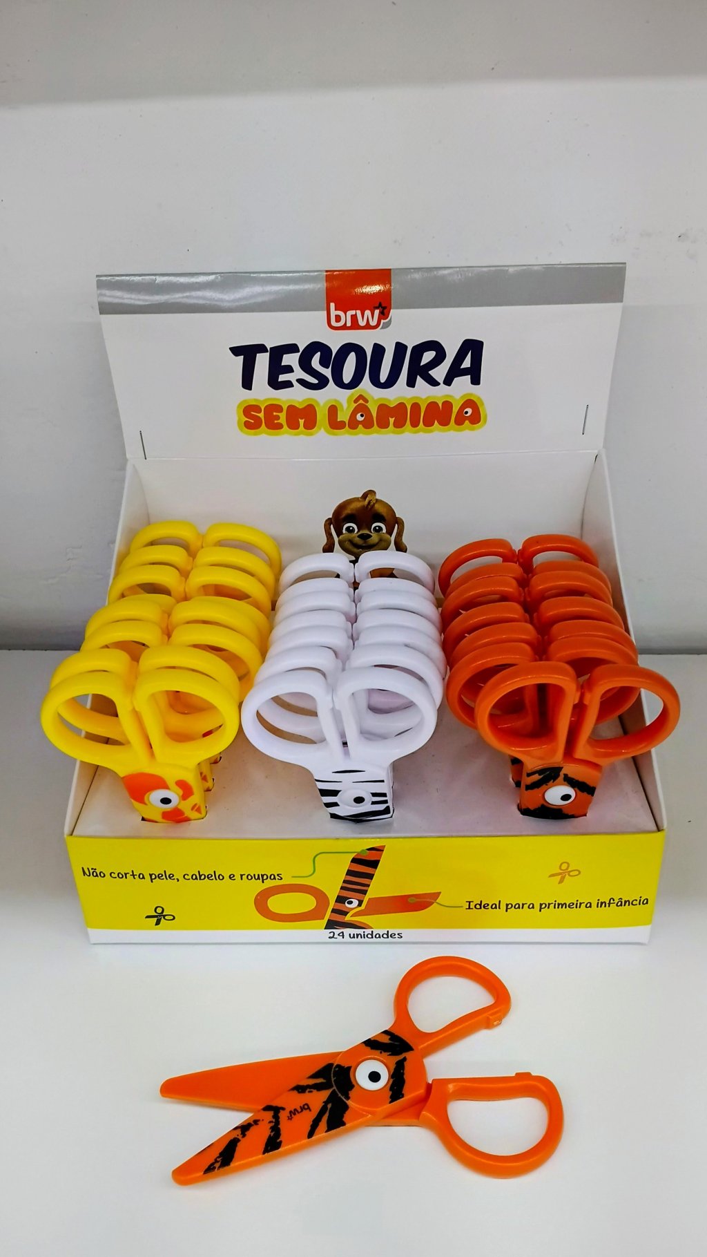 Tesoura Escolar s/Lâmina TE1310