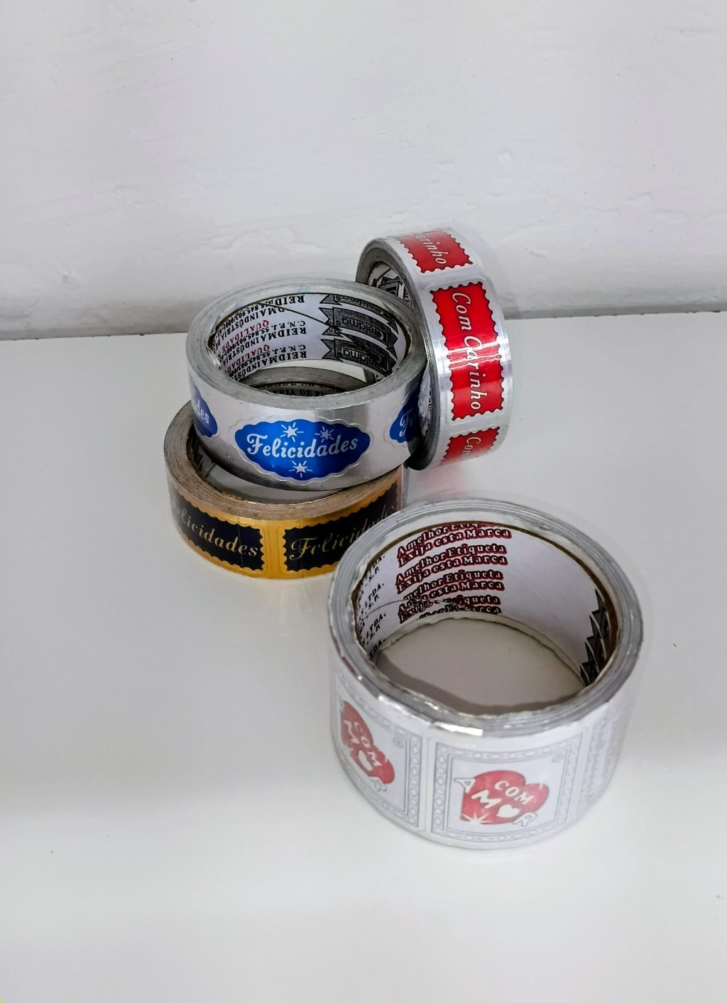 Etiquetas p/Presentes c/200 