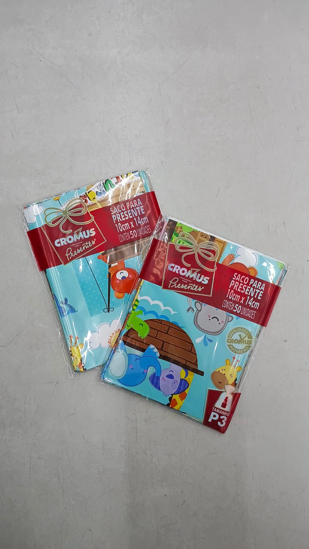 Sacos p/Presente c/50 10x14 