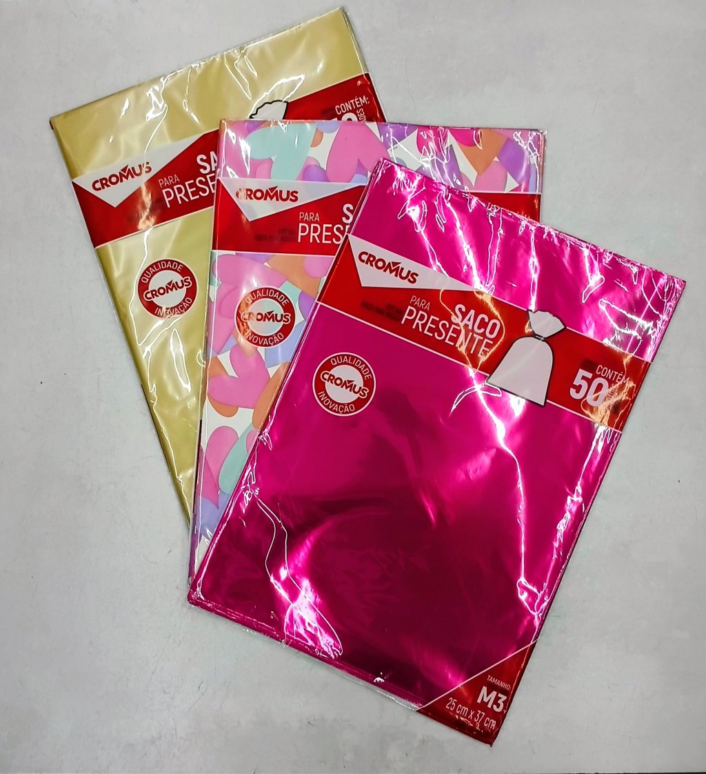 Sacos p/Presente 25x37cm c/50