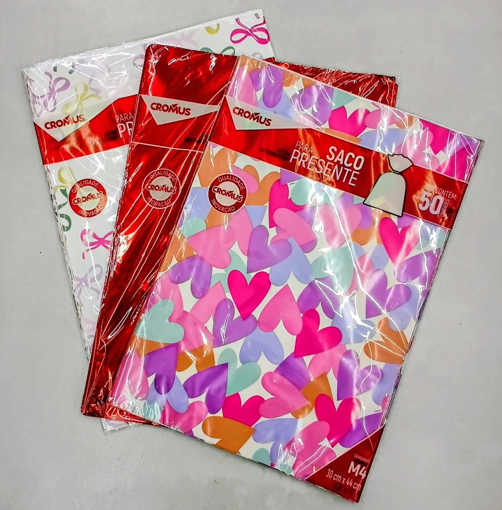 Sacos p/Presente 30x44cm c/50