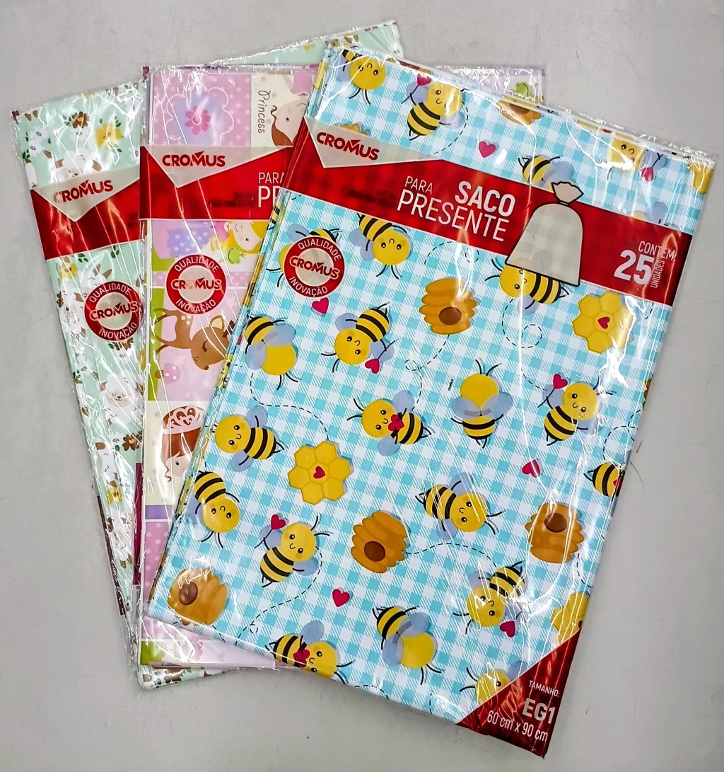 Sacos p/Presente 60x90cm c/25