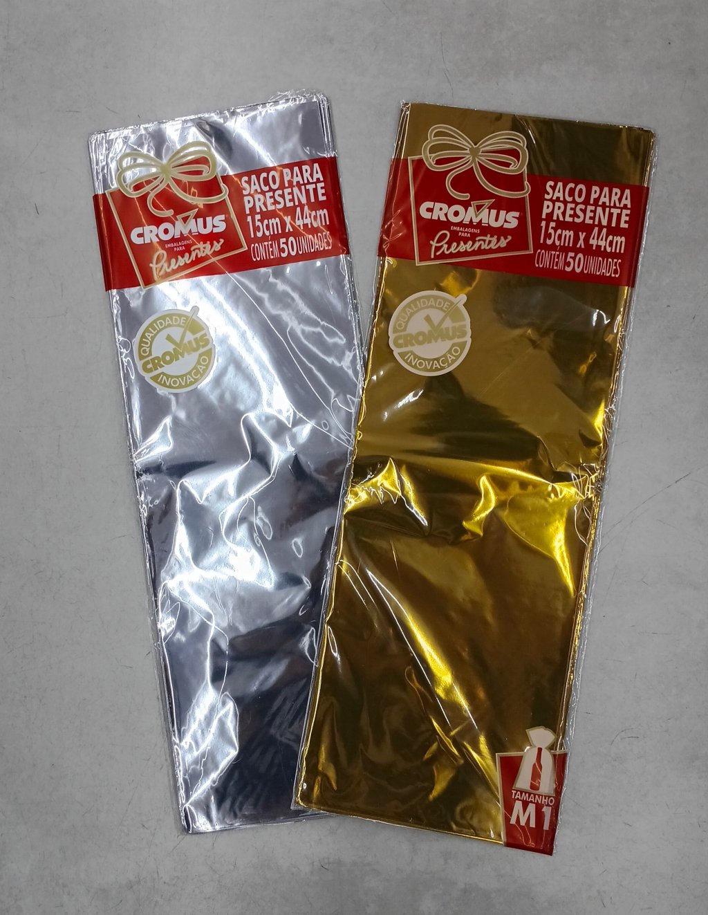 Sacos p/Presentes 15x44cm c/50