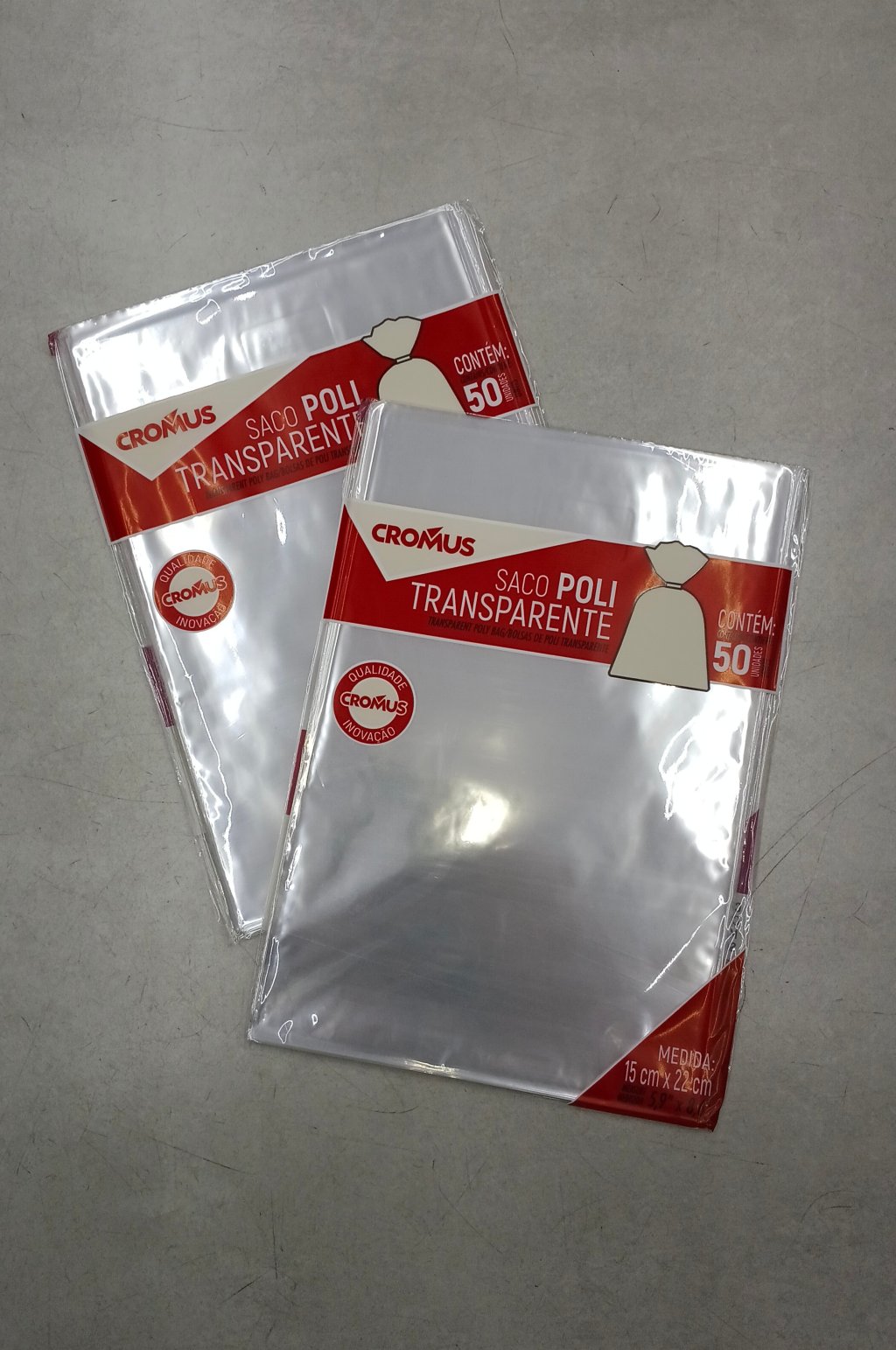 Saco Transp Poli 15x22cm c/50