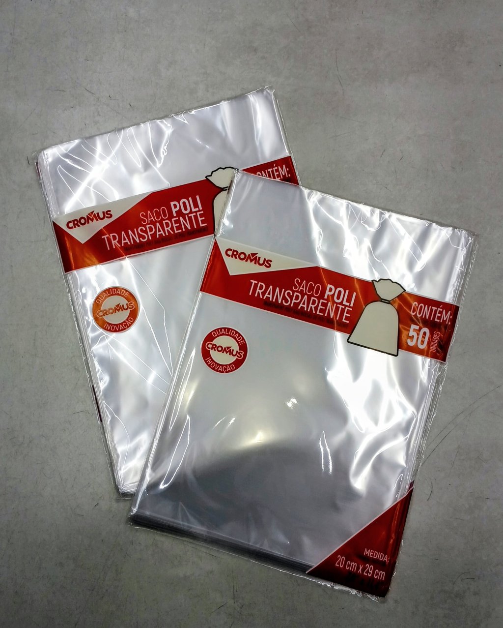 Saco Transp Poli 20x29cm c/50
