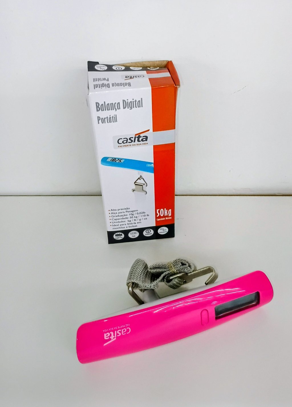 Balança Digita p/Malas CA06039 Até 50kg