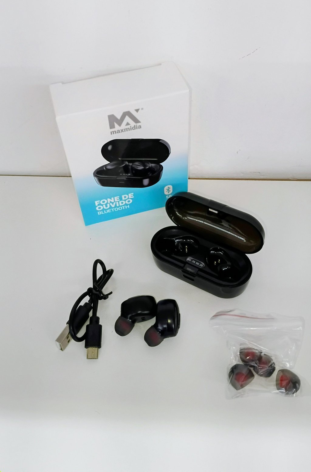 Fone Ouvido Bluetooth MAX-F3005