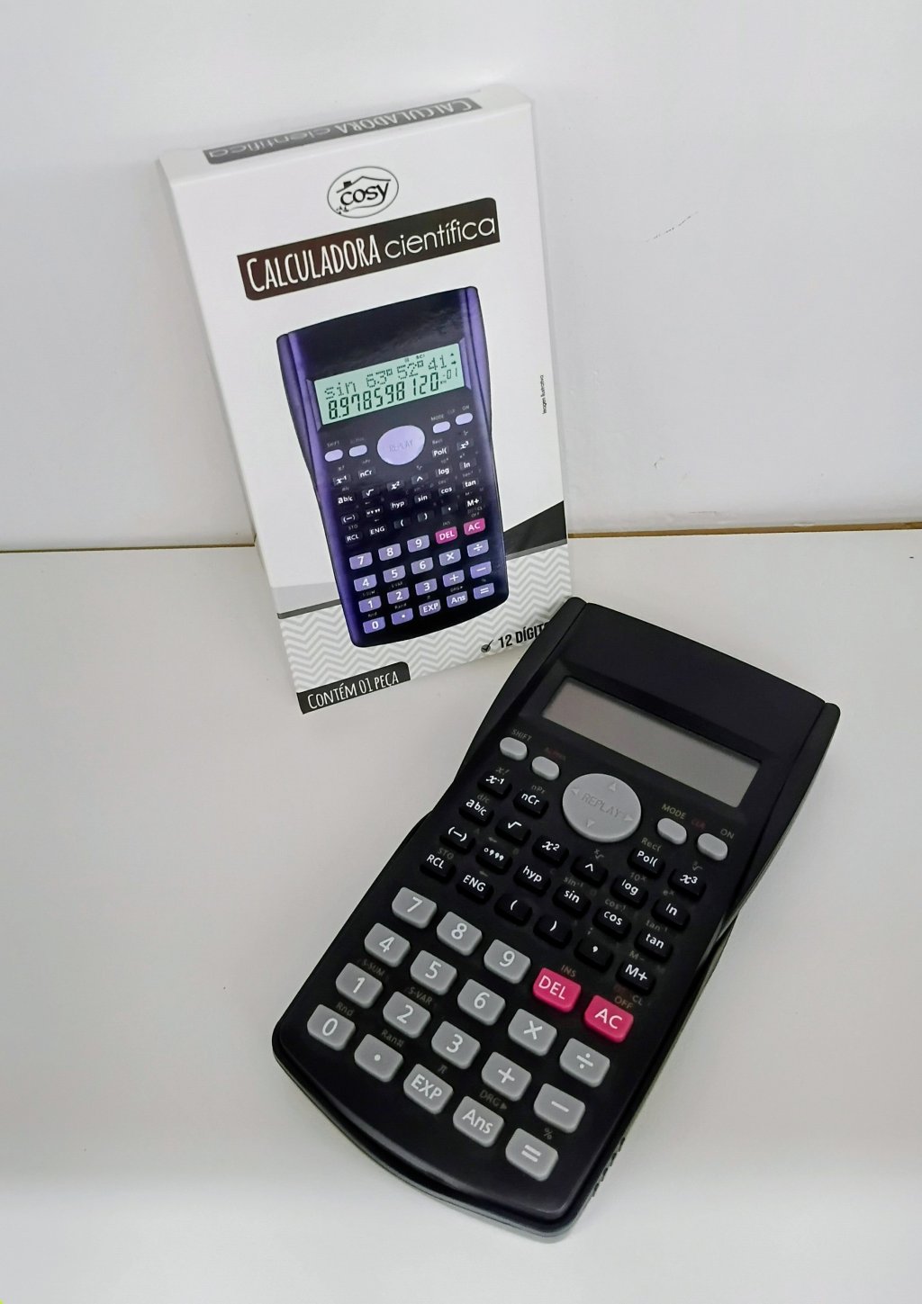 Calculadora Científica DT5547 14x7cm