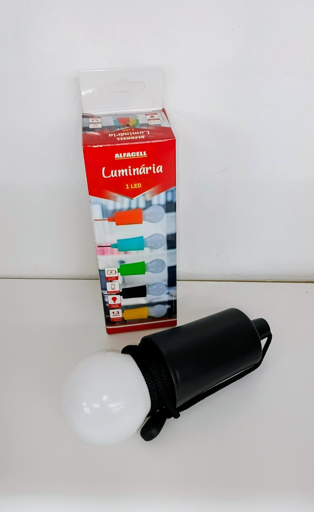 Lâmpada a Pilha ALL51139 Luz Colorida