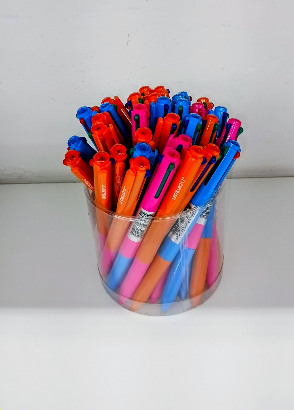 Caneta Esferográfica 10249 c/4 Cores