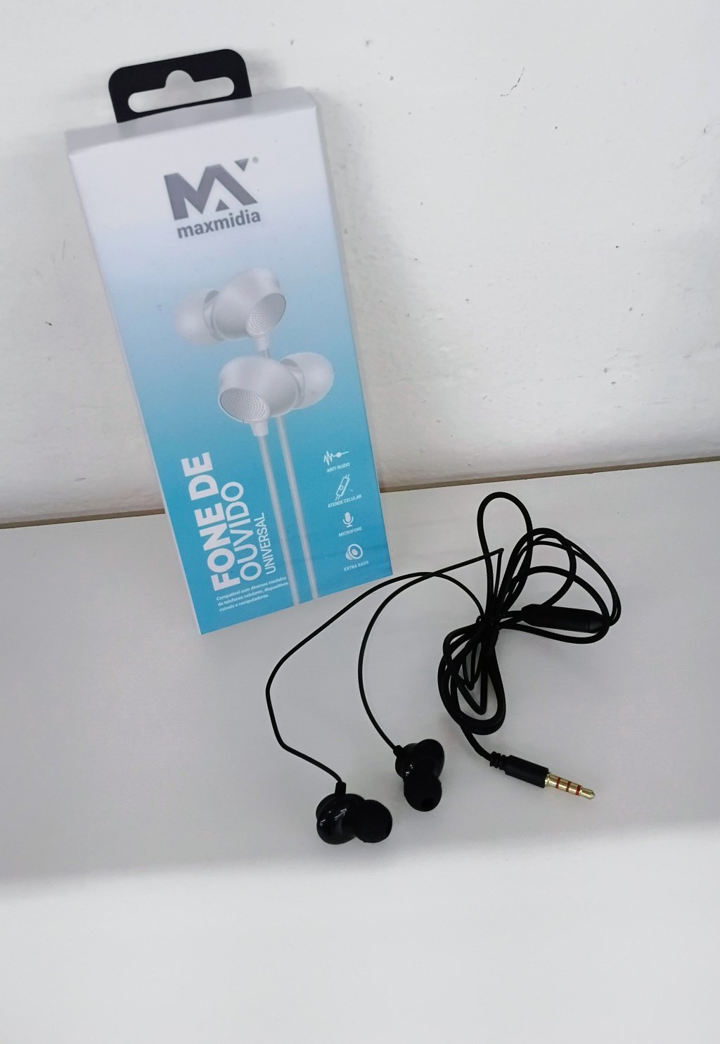 Fone Ouvido c/Microfone MAX-F203