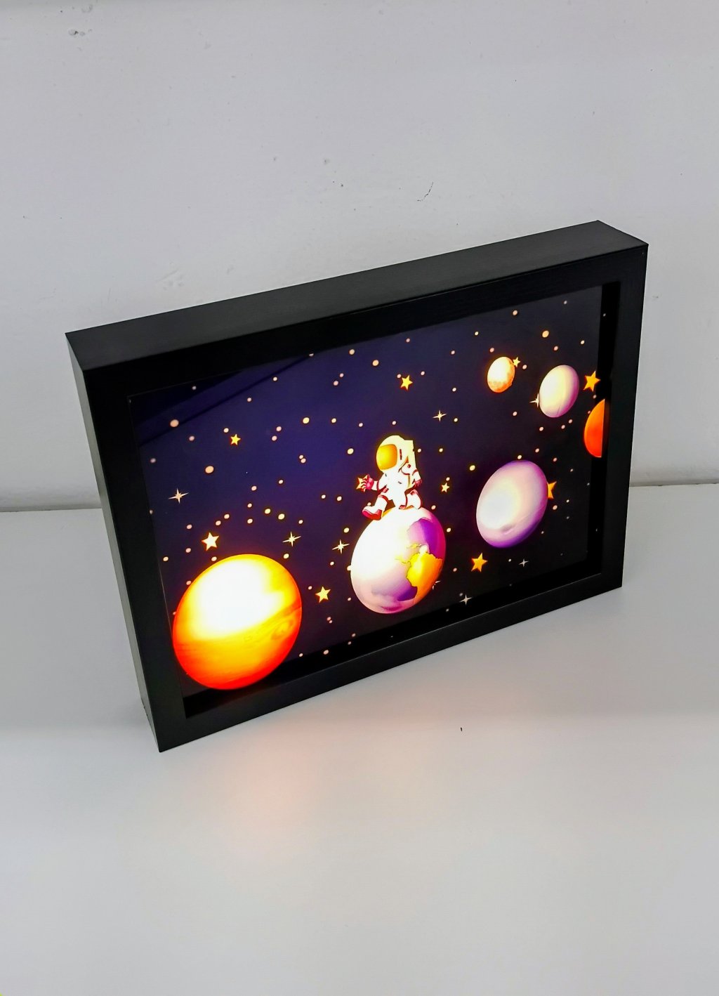 Quadro Luminoso a Pilha 8269 21x16cm