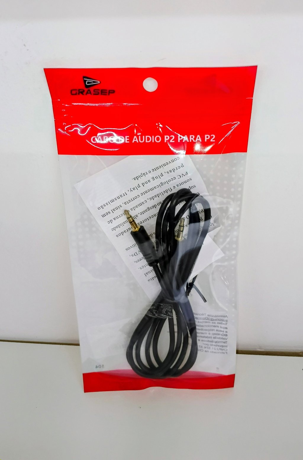 Cabo Auxiliar P2/P2 D-P2 1,5m 