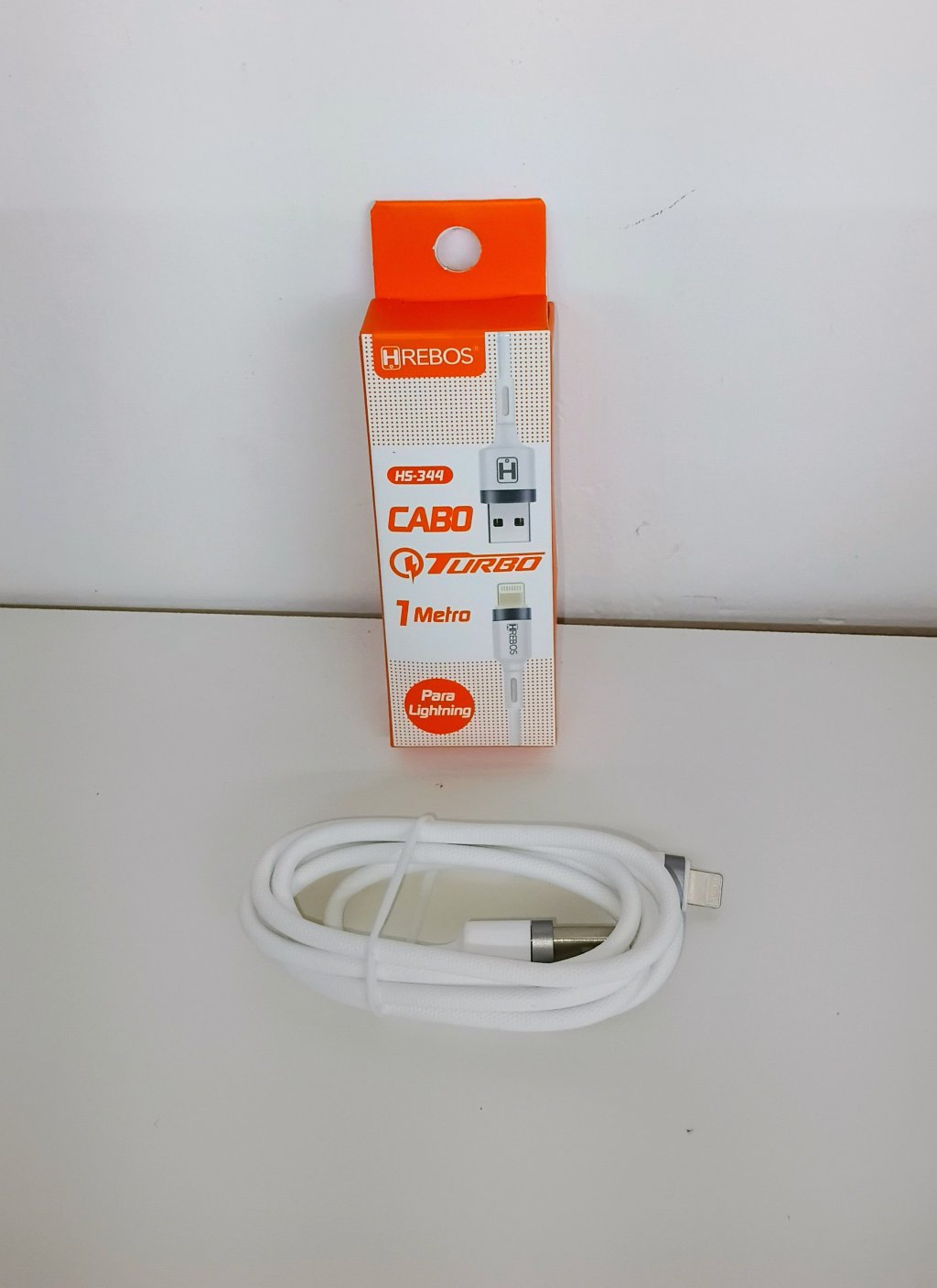 Cabo Usb/Iphone HS-344 1m 3.0A 