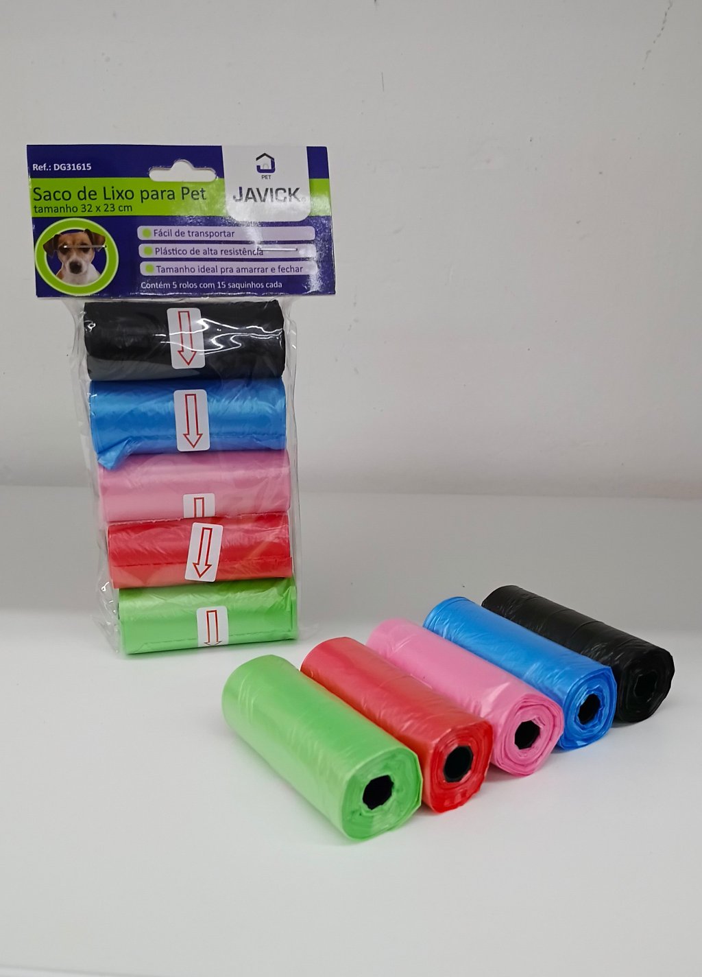 Kit saquinhos Higiênico c/5 DG31615 