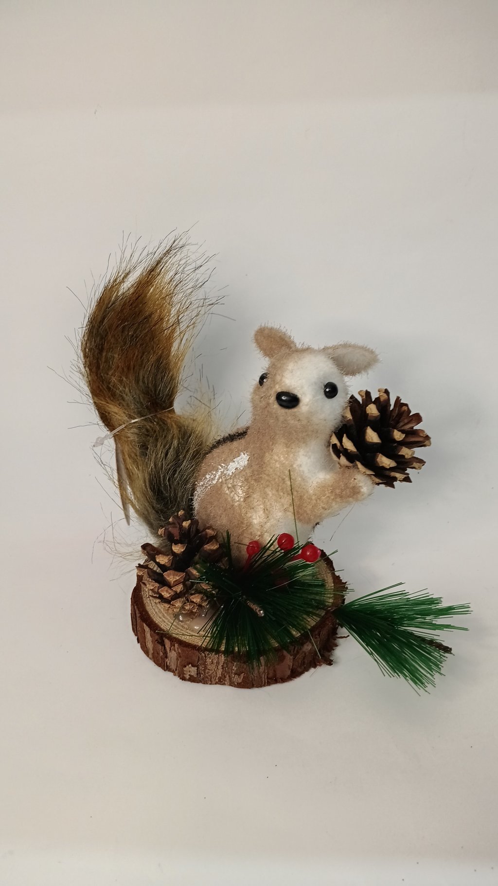 Esquilo Decorado WFD0729 10x17cm 