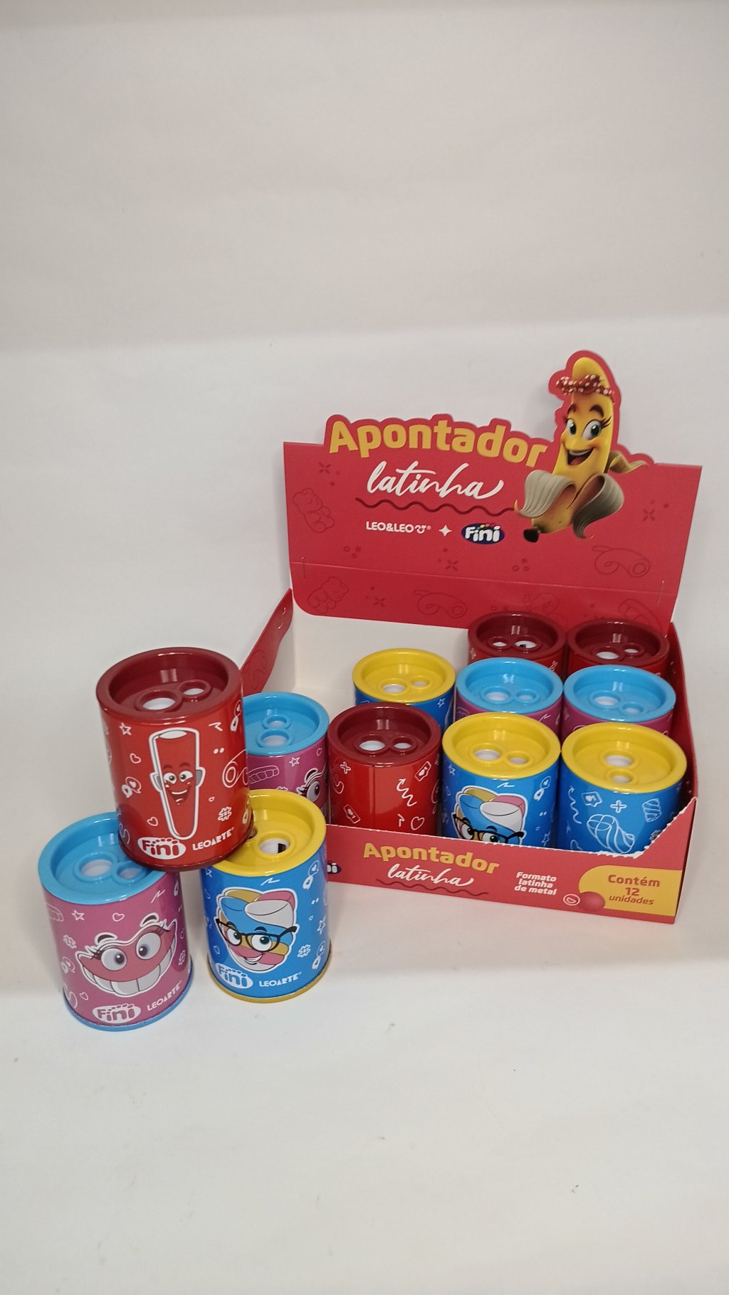 Apontador Lata Duplo Fini 10551 