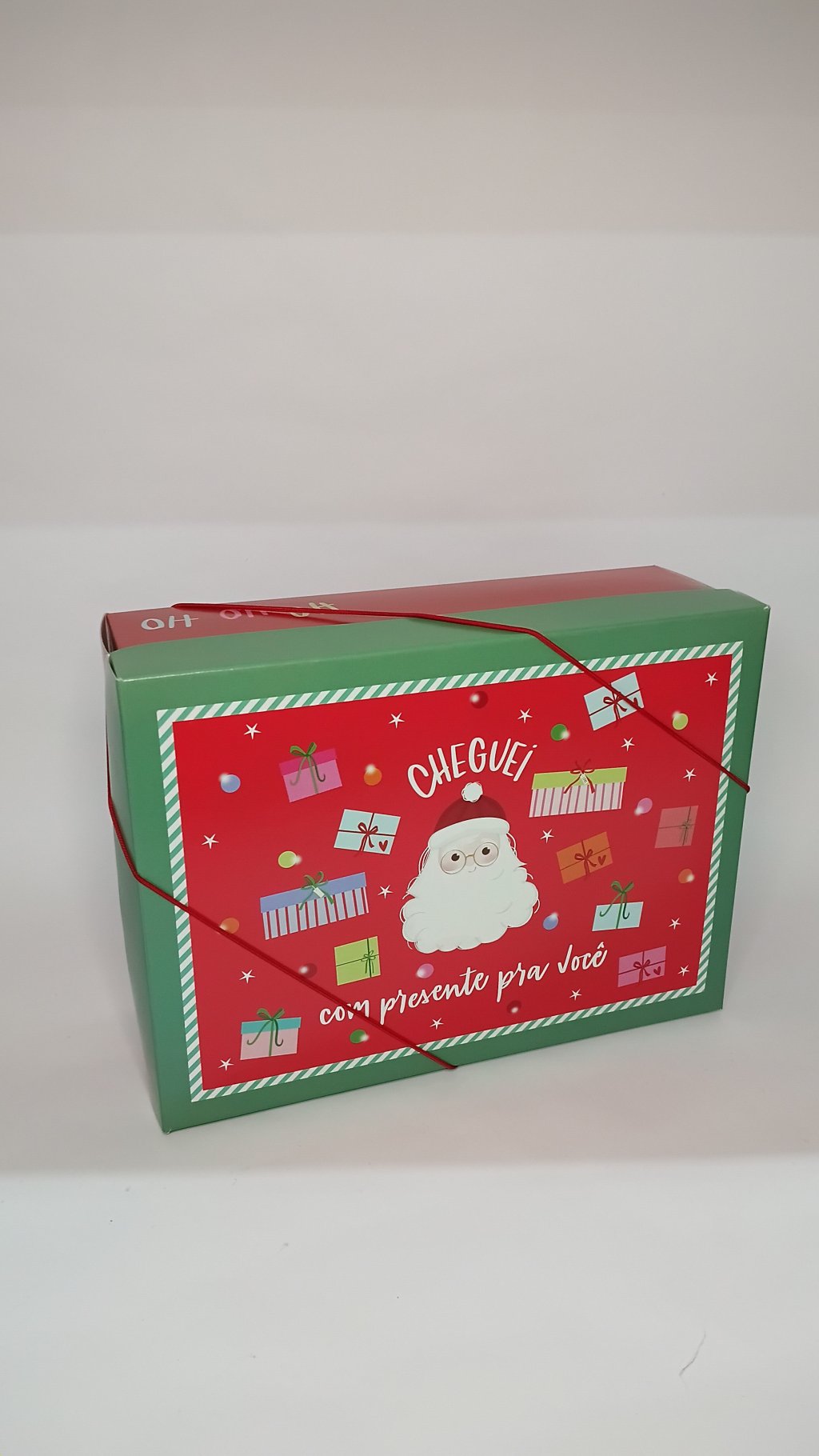 Caixa Presente c/Elástico 13007831 24x18x7cm