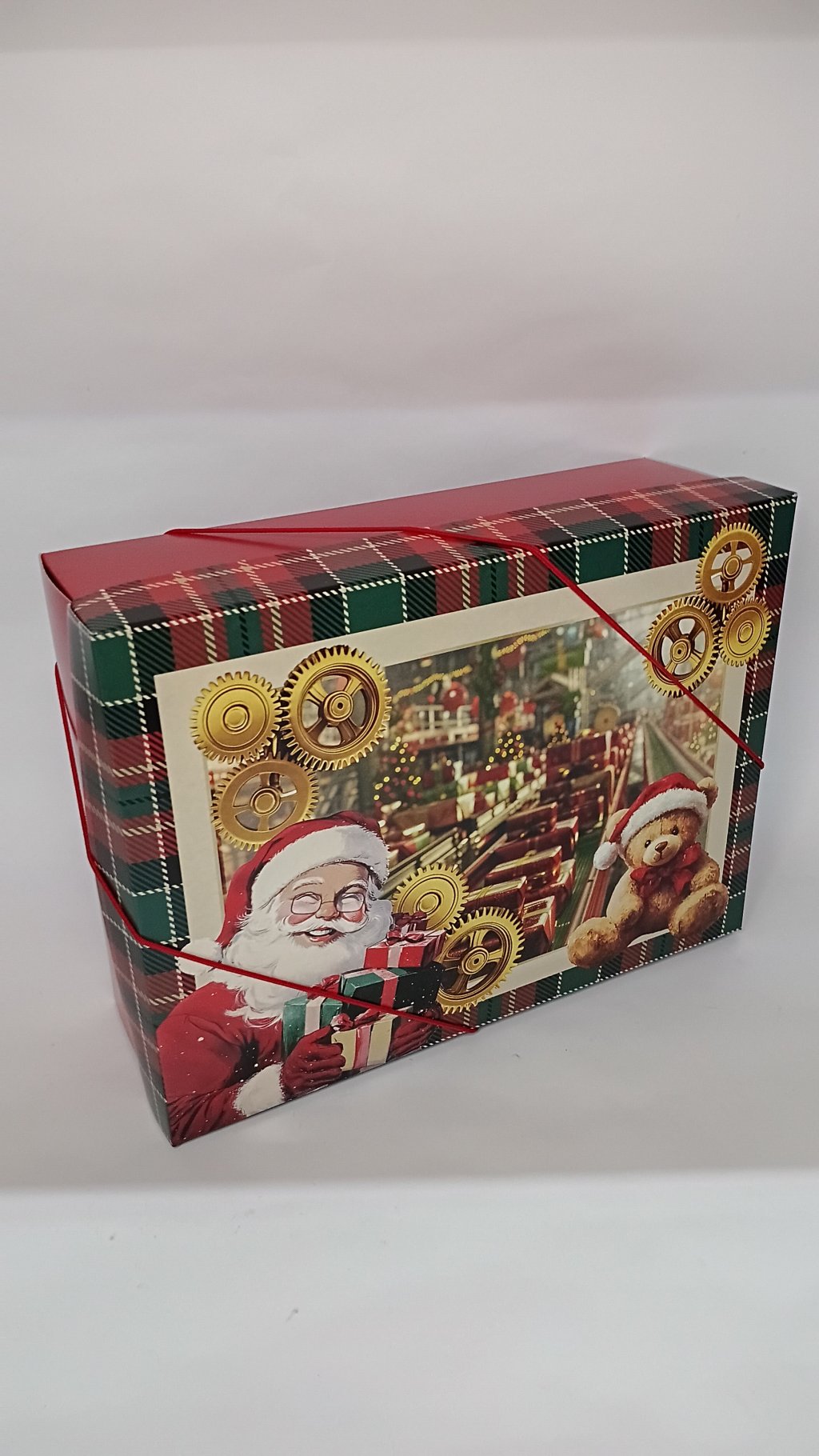 Caixa Presente c/Elástico 13007834 24x18x7cm