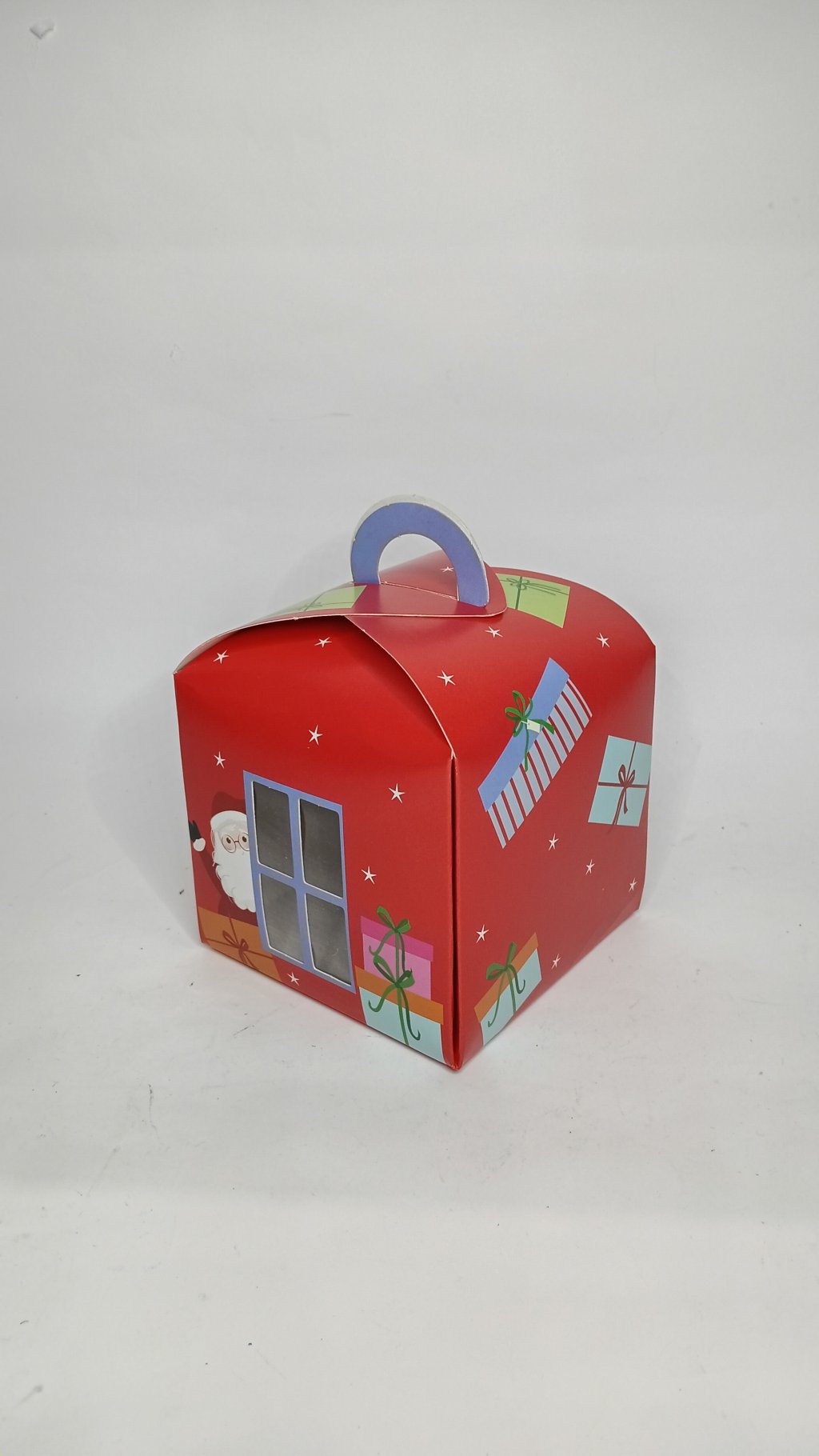 Caixa Panetone 100g c/Visor 13007918 10x9cm